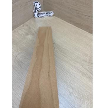 Бук заготовка накладки для электрогитары Тангент АА 9х72х545 мм-5