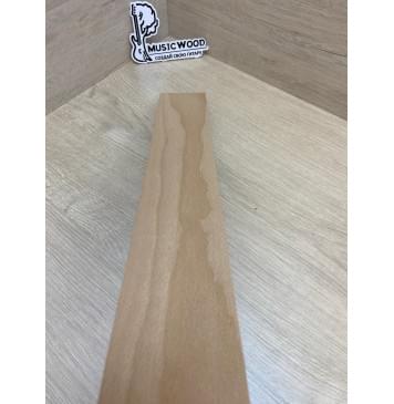 Бук заготовка накладки для электрогитары Тангент АА 9х72х545 мм-8