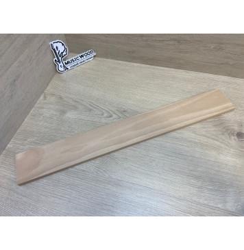 Бук заготовка накладки для электрогитары Тангент АА 9.5х73х545 мм-0