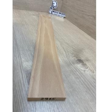 Бук заготовка накладки для электрогитары Тангент АА 9.5х73х545 мм-2