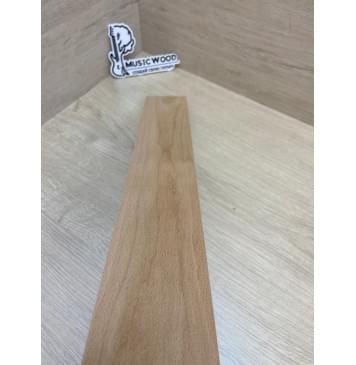 Бук заготовка накладки для электрогитары Тангент АА 9.5х73х545 мм-4