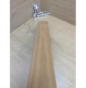 Бук заготовка накладки для электрогитары Тангент АА 9.5х73х545 мм-9