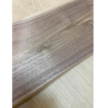 Орех Американский Заболонь заготовка на топ для Тревел гитары Тангент А 23х150х420 мм (1 шт под распил) Уценка-сучки-9