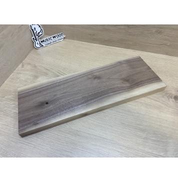 Орех Американский Заболонь заготовка на топ для Тревел гитары Тангент А 23х150х420 мм (1 шт под распил) Уценка-сучки-6