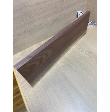 Орех Американский Заболонь заготовка на топ для Тревел гитары Смешанный АА 19х155-140х440 мм (1 шт под распил) АКЦИЯ-7