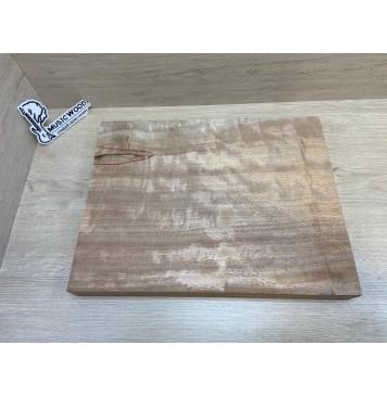 Окуме (Габон) заготовка корпуса для Тревел гитары Радиал АА 45.5х335х430 мм (Массив)-0