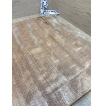 Окуме (Габон) заготовка корпуса для Тревел гитары Радиал АА 45.5х335х430 мм (Массив)-3