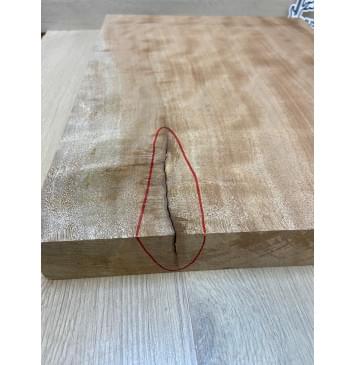 Окуме (Габон) заготовка корпуса для Тревел гитары Радиал АА 45.5х335х430 мм (Массив)-5