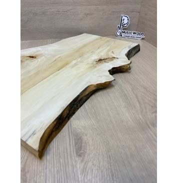 Клён Американский Spalted заготовка на топ под заливку Смешанный А 23х325-255х505 мм (цельный) АКЦИЯ-2