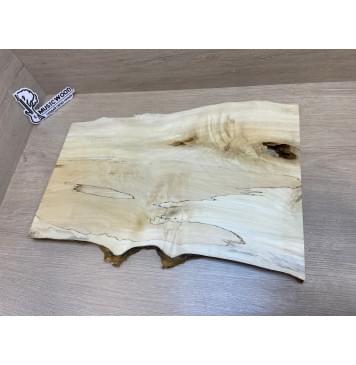 Клён Американский Spalted заготовка на топ под заливку Смешанный А 23х325-255х505 мм (цельный) АКЦИЯ-12
