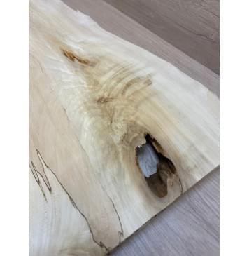 Клён Американский Spalted заготовка на топ под заливку Смешанный А 23х325-255х505 мм (цельный) АКЦИЯ-7