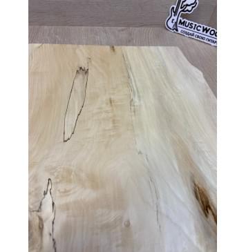 Клён Американский Spalted заготовка на топ под заливку Смешанный А 23х325-255х505 мм (цельный) АКЦИЯ-6