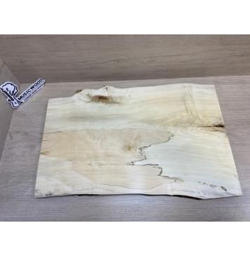 Клён Американский Spalted заготовка на топ под заливку Тангент А 18х350-300х535 мм (цельный) АКЦИЯ-8