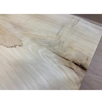 Клён Американский Spalted заготовка на топ под заливку Тангент А 18х350-300х535 мм (цельный) АКЦИЯ-5