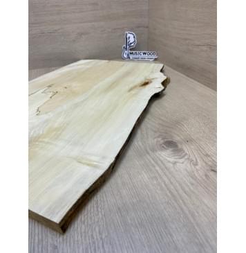 Клён Американский Spalted заготовка на топ под заливку Тангент А 18х350-300х535 мм (цельный) АКЦИЯ-10