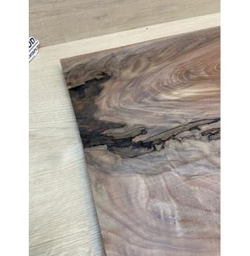 Орех Американский заготовка на топ под заливку Смешанный АА 24х354-348х515-500 мм - (цельный) АКЦИЯ-6