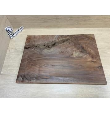 Орех Американский заготовка на топ под заливку Смешанный АА 24х354-348х515-500 мм - (цельный) АКЦИЯ-7