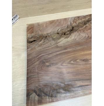 Орех Американский заготовка на топ под заливку Смешанный АА 24х354-348х515-500 мм - (цельный) АКЦИЯ-9