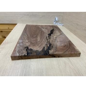 Орех Американский заготовка на топ под заливку Смешанный АА 24х354-348х515-500 мм - (цельный) АКЦИЯ-10