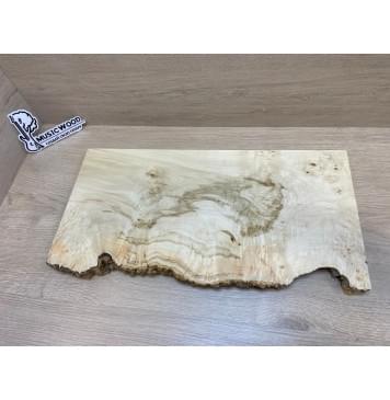 Клён Американский Каповый заготовка на топ под заливку Смешанный АА Кап ААА 25х230-205х495 мм - (1шт. под распил)-10