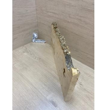 Клён Американский Каповый заготовка на топ под заливку Смешанный АА Кап ААА 25х230-205х495 мм - (1шт. под распил)-14