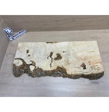 Клён Американский Каповый заготовка на топ под заливку Смешанный А Кап ААА 23.5х215-170х515 мм - (1шт. под распил)-2