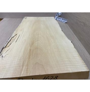 Клён Американский Spalted Волнистый заготовка корпуса Тангент АА Волна АА 48.5х285-235х490 мм (Массив) АКЦИЯ-4