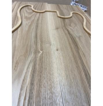 Ясень Дальневосточный Легкий Заготовка корпуса Тангент А 46х185х560-540 мм, 2 шт, 538 кг/м3-3