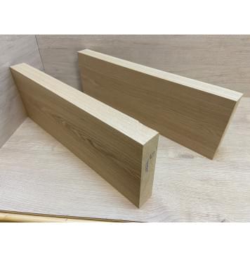 Ясень Дальневосточный Легкий Заготовка корпуса Тангент АА 46.5х190х570-535 мм, 2 шт, 548 кг/м3-4