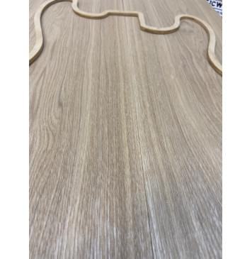 Ясень Дальневосточный Легкий Заготовка корпуса Тангент АА 48х189х555 мм, 2 шт, 549 кг/м3-3