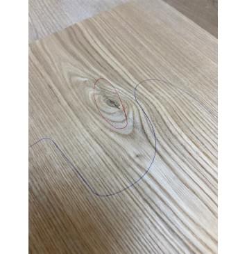 Ясень Дальневосточный Заготовка корпуса Тангент А 45х187х535-500 мм, 2 шт, 642 кг/м3 -2