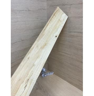 Клён Американский Волнистый заготовка накладки для бас-гитары Радиал А Волна АА 10х96х715 мм-0