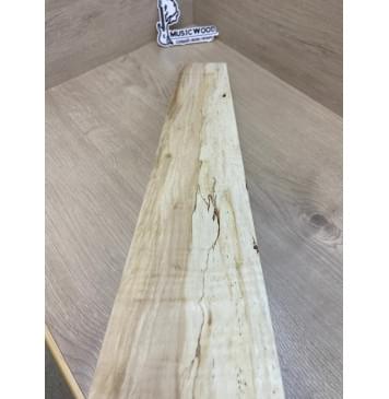 Клён Американский Волнистый заготовка накладки для бас-гитары Радиал А Волна АА 10х96х715 мм-10