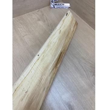 Клён Американский Волнистый заготовка накладки для бас-гитары Радиал А Волна АА 10х96х715 мм-15