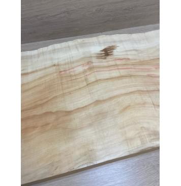 Клён Американский Волнистый заготовка корпуса Смешанный АА Волна А 46х360-340х560-525 мм (Массив) АКЦИЯ-8