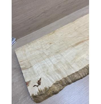 Клён Американский Волнистый заготовка на топ Смешанный АА Волна А 30х335-255х595-575 мм  (1шт. под распил) АКЦИЯ-6