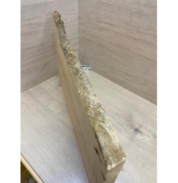 Клён Американский Волнистый заготовка на топ Смешанный АА Волна А 30х335-255х595-575 мм  (1шт. под распил) АКЦИЯ-11