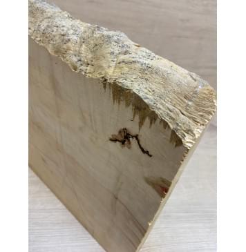 Клён Американский Волнистый заготовка на топ Смешанный АА Волна А 30х335-255х595-575 мм  (1шт. под распил) АКЦИЯ-5