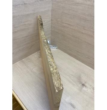 Клён Американский Волнистый заготовка на топ Смешанный АА Волна А 25х340-285х590-575 мм (1шт. под распил) АКЦИЯ-16