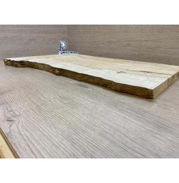 Клён Американский Волнистый заготовка на топ Смешанный АА Волна А 25х340-285х590-575 мм (1шт. под распил) АКЦИЯ-9