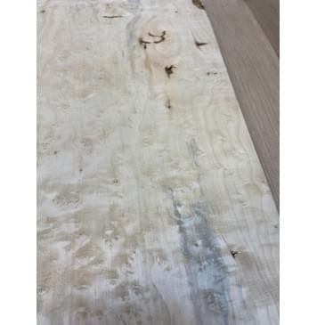 Клён Американский Каповый заготовка на топ Тангент АА Кап АА 26х345-320х525 мм (цельный)-5