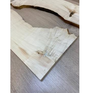 Клён Американский Каповый заготовка на топ под заливку Смешанный А 19х210-120х470 мм 2шт-10