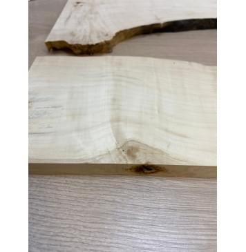 Клён Американский Каповый заготовка на топ под заливку Смешанный А 19х210-120х470 мм 2шт-8