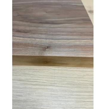 Орех Американский Заболонь заготовка на топ для Тревел гитары Тангент АА 22х268х365 мм - (цельный) АКЦИЯ-8