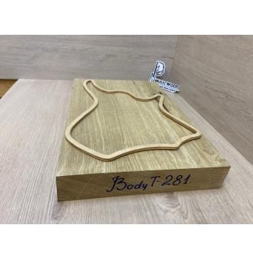 Корина Белая заготовка корпуса для Тревел гитары Смешанный А 52х270х415 мм (Массив) Уценка-червоточины Корина Белая заготовка корпуса для Тревел гитары Смешанный А 52х270х415 мм (Массив) Уценка-червоточины-2