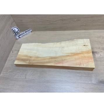 Клён Американский Волнистый заготовка на топ для Тревел гитары Смешанный АА Волна А 40х145-135х430 мм (1 шт под распил)-10