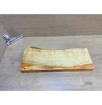 Клён Американский Волнистый заготовка на топ для Тревел гитары Смешанный АА Волна А 40х145-135х430 мм (1 шт под распил)-15