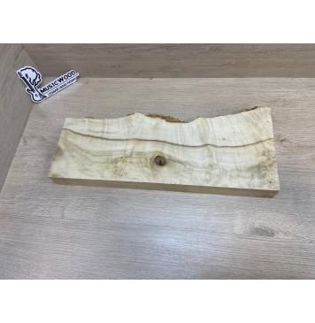 Клён Американский Каповый заготовка на топ под заливку Смешанный А Кап А 45х160-145х445 мм (1 шт под распил)-12