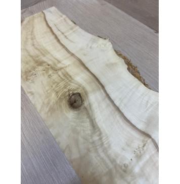 Клён Американский Каповый заготовка на топ под заливку Смешанный А Кап А 45х160-145х445 мм (1 шт под распил)-8