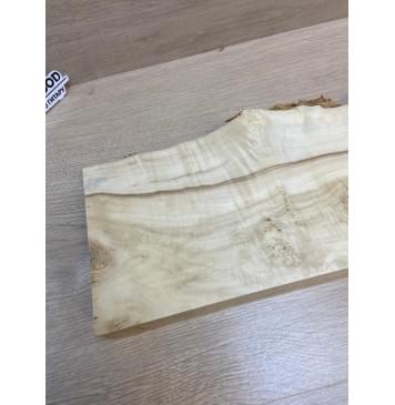 Клён Американский Каповый заготовка на топ под заливку Смешанный А Кап А 45х160-145х445 мм (1 шт под распил)-10